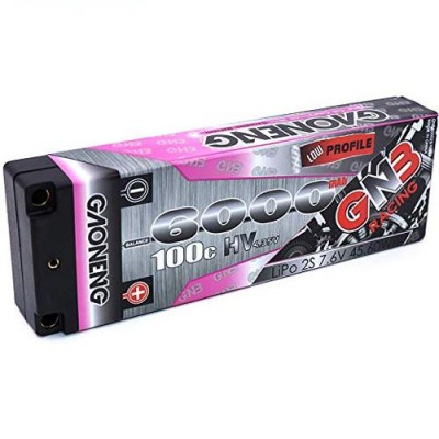 [���ܼ�] GNB60002S100iHV [GNB] 7.6V 6000mAh 2S HV 100C ��Ƭ������ ���͸� (�ϵ����̽�) - 5mm �����