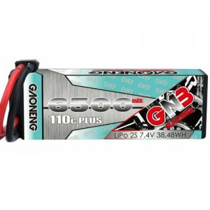 [GNB] 7.4V 6500mAh 110C ��Ƭ������ ���͸� (�ϵ����̽�) - XT60 �� 47*25.1*139mm 295g