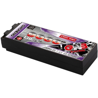 [���ܼ�] GNB90002S130i5HV [GNB] 7.6V 9000mAh 2S HV 130C ��Ƭ������ ���̺�Ƽ�� ���͸� (�ϵ����̽�) - 5mm �����