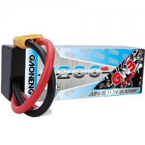 [GNB] 11.1V 6200mAh 90C ��Ƭ������ ���͸� (�ϵ����̽�) - XT90 �� 38*48*141mm