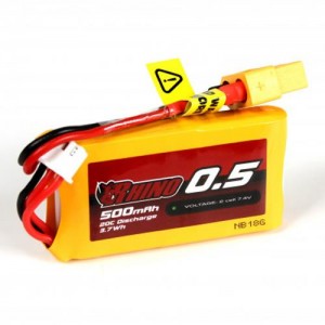 [TURNIGY] Rhino 7.4V 500mAh 20C Lipo Pack W/XT60 