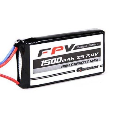 [���ܼ�] 944000015-0 [TURNIGY] 7.4V 1500mAh 3C FPV Headset Battery (Fatshark, Boscam, Skyzone ���ۿ� �������͸�)