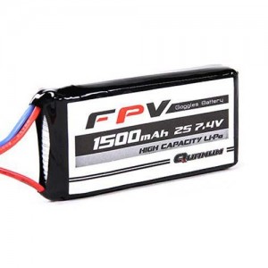 [TURNIGY] 7.4V 1500mAh 3C FPV Headset Battery (Fatshark, Boscam, Skyzone ���ۿ� �������͸�) 