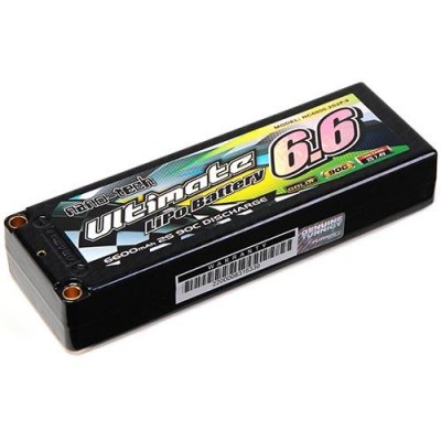 [���ܼ�] NC6600.2S2P.9 [TURNIGY] nano-tech Ultimate 7.4V 6600mah 2S2P 90C Hardcase Lipo Pack