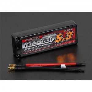 [TURNIGY] nano-tech 7.4V 5300mah 2S2P 50C Hardcase Lipo Pack �ְ�����/�ϵ����̽�/���̽� Ÿ��