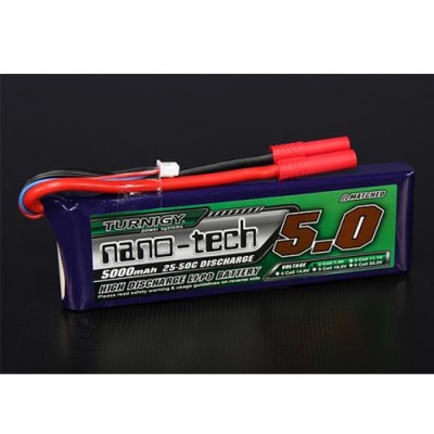 [���ܼ�] N5000.2S.25 [TURNIGY] nano-tech 7.4V 5000mah 25C Lipo Pack