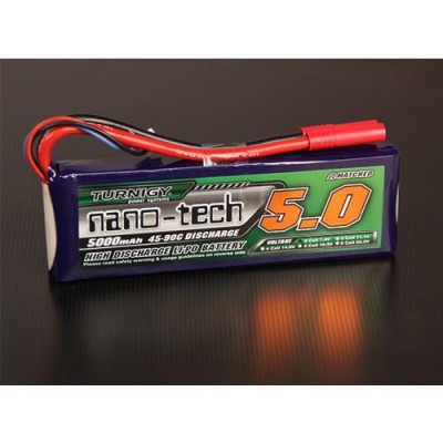 [���ܼ�] N5000.2S.45 [TURNIGY] nano-tech 7.4V 5000mah 45C Lipo Pack