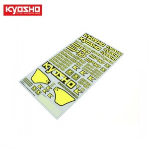 [KYOSHO] Decal (F-Yellow/MP10) 