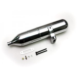 [HT] High Performance Alum. Optional Muffler (40~50 Hyper) 