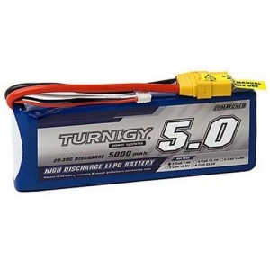 [TURNIGY] 7.4V 5000mAh 20C ��Ƭ������ ���͸� (XT90 ��) 