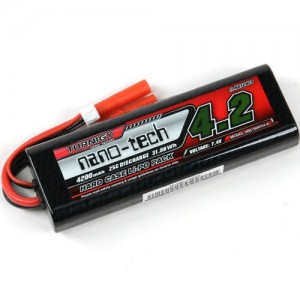 [TURNIGY] nano-tech 7.4V 4200mAh 25C �ϵ����̽� ��Ƭ������ ���͸� 