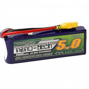 [TURNIGY] nano-tech 11.1V 5000mah 45C ��Ƭ������ ���͸� (XT90 ��) 