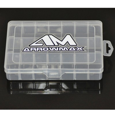 [���ܼ�] AM-199522 [ARROW MAX] 21-Compartment Parts Box (196 x 132 x 41mm)