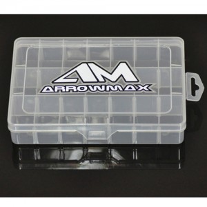[ARROW MAX] 21-Compartment Parts Box (196 x 132 x 41mm) 