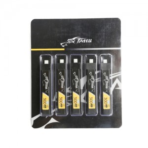 [Tattu] Gens Ace 3.8V 300mAh HV 75C ��Ƭ������ ���͸� (5����) JST-PHR 2.0 Plug