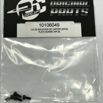 [���ܼ�] 10106049 [RC Concept] Rear Cover Plate Srew (4pcs)