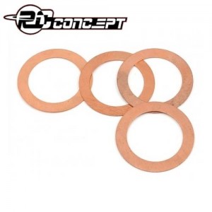 [RC Concept] 0,1mm Brass Head Shim Gasket 21 (4pcs) 