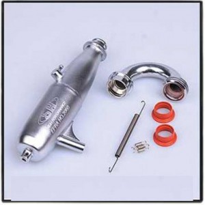 [SH ENGINES] SA215FS 1/8 COMPLETE EXHAUST SYSTEM 