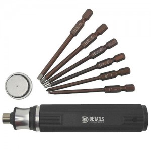 [DETAILS TECH] Classic 6 in 1 Magnetic Screwdriver Hex Set 