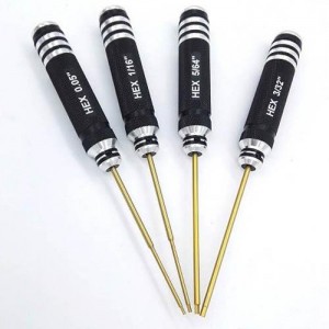 [DETAILS TECH] (Ƽź ��) Allen Wrench Set - Break Black B 4pcs (Hex 1.5, 2.0, 2.5, 3.0mm) 