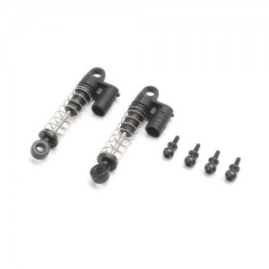 [Axial] Rear Shock Set, 0.4mm Spring: SCX24 Jeep JT Gladiator 