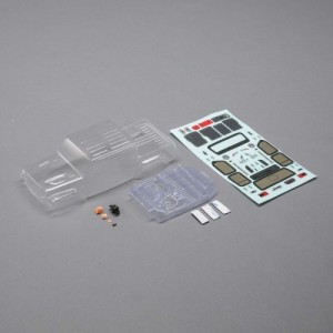 [Axial] Body Set, Clear: SCX24 Jeep JT Gladiator 