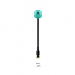 [���þ�] �Ѹ���4 �÷��� ������ 5.8Ghz �ȴ� ���׳� 1�� - RHCP, SMA(100mm) Foxeer Lollipop 4 Plus High Quality 5.8G 2.6dBi FPV Omni LDS Antenna (2pcs, Teal Blue)