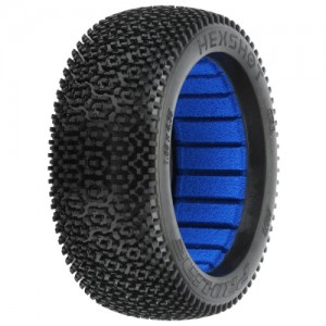[PROLINE-RACING] 9073-02 1/8 Hex Shot M3 Front/Rear Off-Road Buggy Tires (2) 