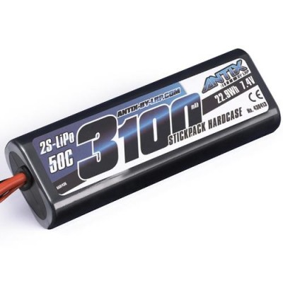 [���ܼ�] 430413UDS [LRP] 7.4V 3100mAh 50C �ϵ����̽� ��ƽ�� ��Ƭ������ ���͸� (�輱��)