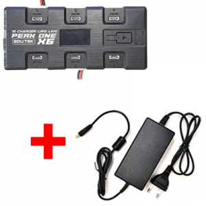 ������ ��ũ�� 1�� ��Ƭ ���͸� 4�� ���� ������ + �Ŀ����ö��� 1S CHARGER LIPO LIHV X6