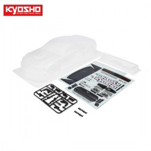 [KYOSHO] 2005 Ford Mustang GT-R Non-Decoration Body Set 