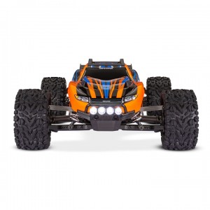[Traxxas] ������ 4X4 XL-5 1/10 ��Ÿ��� Ʈ�� (LED ���� �Ϸ�) ���͸�, ������ ���� RTR Ǯ�� - ������ �÷� Orange RUSTLER 4X4 XL-5 W/ LED LIGHTS