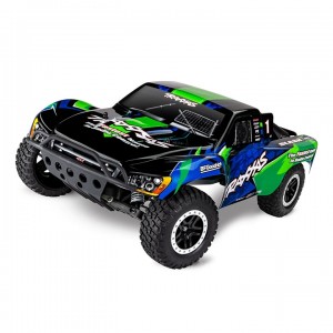 [Traxxas] 1/10 ������ VXL �귯������ ���ڽ� Ʈ�� RTR (���͸� ������ ������) - �׸� �÷� Green Slash VXL 2WD Short-Course Truck Magnum 272R Transmission