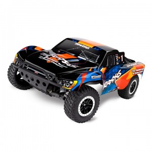 [Traxxas] 1/10 ������ VXL �귯������ ���ڽ� Ʈ�� RTR (���͸� ������ ������) - ������ �÷� Orange Slash VXL 2WD Short-Course Truck Magnum 272R Transmission