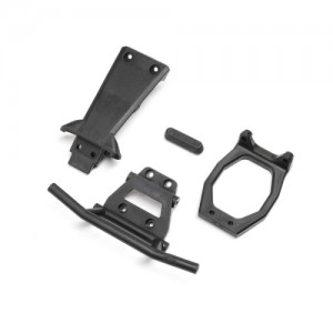 [TEAM LOSI] Front Bumper, Brace, Skid Plate: Hammer Rey 