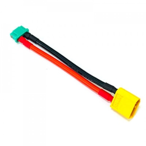 XT60 -> MPX ��ȯ���̺� (AWG12) XT60 ���͸��� MPX �Ŀ����(�Ŀ��ڽ�)�� ����