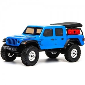 [Axial] 1/24 SCX24 ���� �۷������� 4�� ��ũ��﷯ Ǯ��Ʈ - ���� �÷� Jeep JT Gladiator 4WD Rock Crawler Brushed RTR, Blue