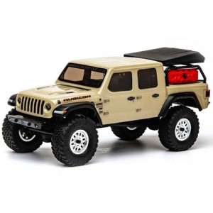 [Axial] 1/24 SCX24 ���� �۷������� 4�� ��ũ��﷯ Ǯ��Ʈ - ������ �÷� Jeep JT Gladiator 4WD Rock Crawler Brushed RTR, Beige
