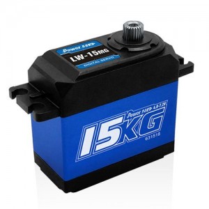 [POWER HD] (Ǯ���) LW-15MG, Waterproof HV Servos 15kg / 0.11sec 