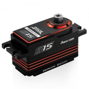 [POWER HD] S15 SANWA SSR, HV, Low Profile Brushless Servo (16.5Kg / 0.05sec) SSR, ���̺�����, �귯������, �ο� ��������