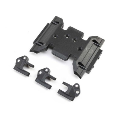 [���ܼ�] AXI231047 [Axial] Skid Plate & Upper Link Mounts: SCX10 III BC