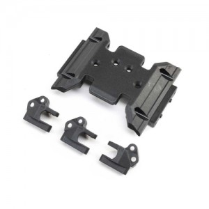 [Axial] Skid Plate & Upper Link Mounts: SCX10 III BC 