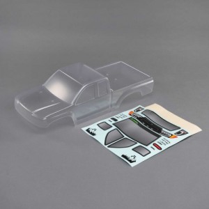 [Axial] Clear Body Set with Mask: Base Camp 