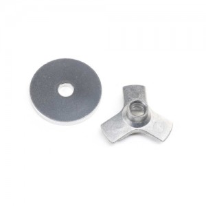 [Axial] Slipper Eliminator Hub & Plate: LCXU 