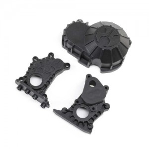 [Axial] Gear Cover & Transmission Housings: LCXU 