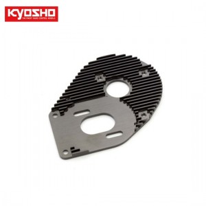 [KYOSHO] CNC Motor Plate (Gunmetal/OPTIMA Mid) 