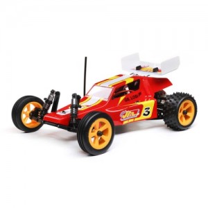 [TEAM LOSI] 1/16 �̴� JRX2 �귯���� 2�� ���� RTR (���� �÷�) Mini Brushed 2WD Buggy Red