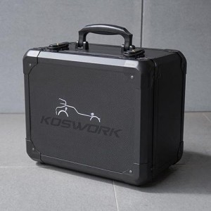 [KOSWORK] (��Ż ������ ĳ����) Mini Black Aluminum Carry Case (w/Flysky Noble NB4) 