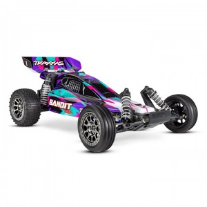 [Traxxas] CB24076-74 PRPL 1/10 Scale Bandit VXL 70 MPH, Brushless RC Buggy-���͸� ������ 