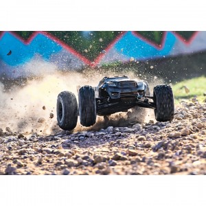 [Traxxas] 1/8 ������ �����ε� ������ �귯������ RTR (���͸� ������ ������) - ���� �÷� Blue 1/8 Sledge 4wd brushless,TQi 2.4GHz,TSM